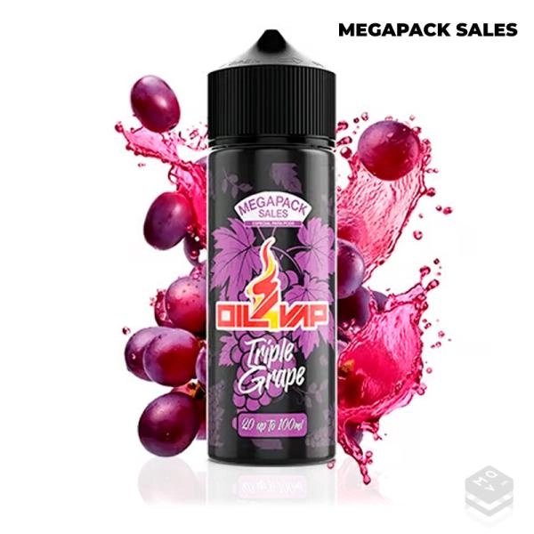 MEGAPACK DE SALES TRIPLE GRAPE OIL4VAP