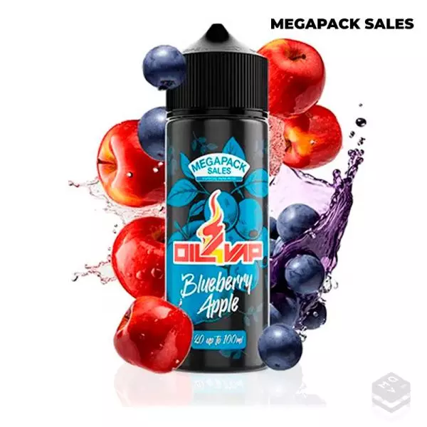 MEGAPACK DE SALES BLUEBERRY APPLE OIL4VAP