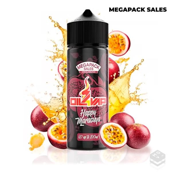 MEGAPACK DE SALES HAPPY MARACUYÁ OIL4VAP