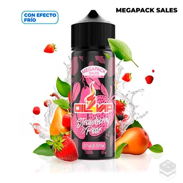 MEGAPACK DE SALES STRAWBERRY & PEAR OIL4VAP