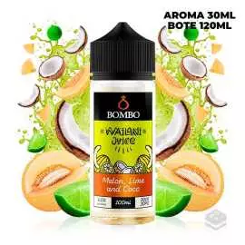 AROMA MELON, LIME AND COCO WAILANI JUICE BY BOMBO 30ML LONGFILL