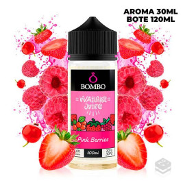 FLAVOUR PINK BERRIES WAILANI JUICE BY BOMBO 30ML
