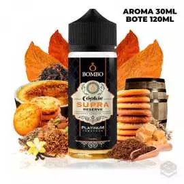 AROMA COOKIE SUPRA RESERVE PLATINUM TOBACCOS BY BOMBO 30ML LONGFILL