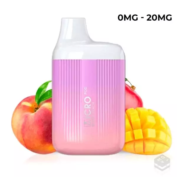 DISPOSABLE POD MANGO PEACH MICRO POD