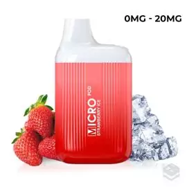 DISPOSABLE POD STRAWBERRY ICE MICRO POD