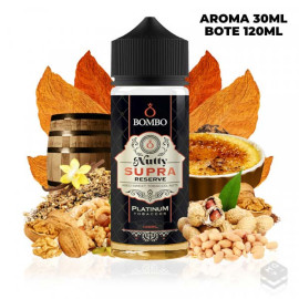 AROMA NUTTY SUPRA RESERVE PLATINUM TOBACCOS BY BOMBO 30ML LONGFILL