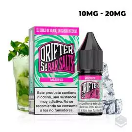 NIC SALTS JUICE SAUZ MOJITO ICE DRIFTER BAR 10ML VAPE