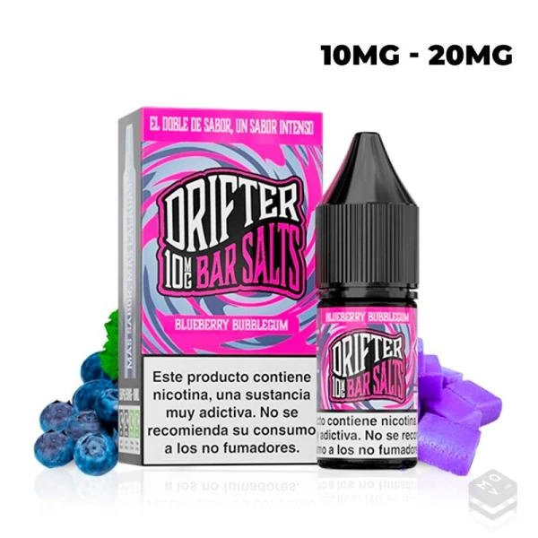 SALES JUICE SAUZ BLUEBERRY BUBBLEGUM ICE DRIFTER BAR 10ML