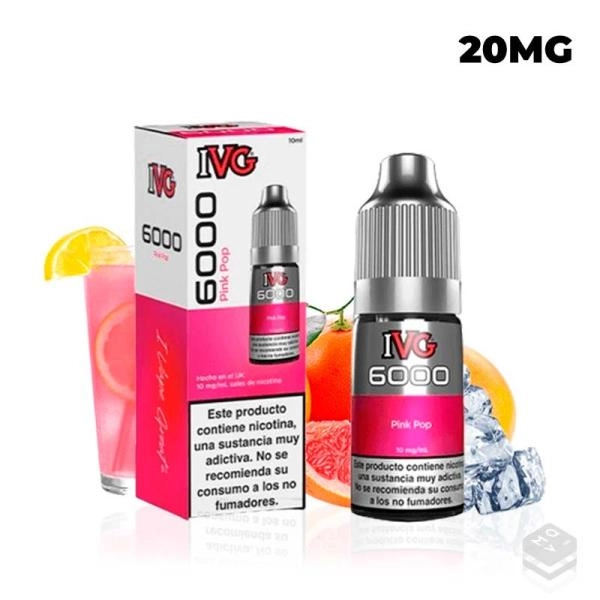 PINK POP IVG 6000 SALTS 10ML VAPE