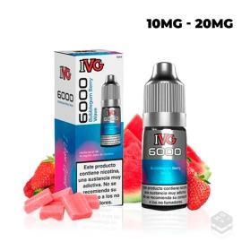 BUBBLEGUM BERRY WAVE IVG 6000 SALTS 10ML VAPE