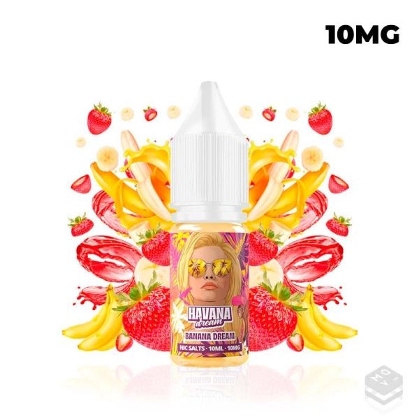 NICOTINE SALTS HAVANA DREAM BANANA DREAM 10ML VAPE