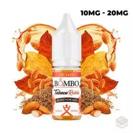 SALES DE NICOTINA TABACO RUBIO ALMENDRADO PLATINUM TOBACCOS BOMBO 10ML