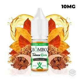 TABACO RUBIO VIRGINIA PLATINUM TOBACCOS BOMBO 10ML NICOTINE SALTS