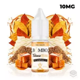 TABACO RUBIO CREME PLATINUM TOBACCOS BOMBO 10ML NICOTINE SALTS