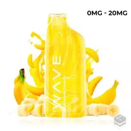 DISPOSABLE POD BUD VAPE WAVE 800 BANANA CANDY 20MG