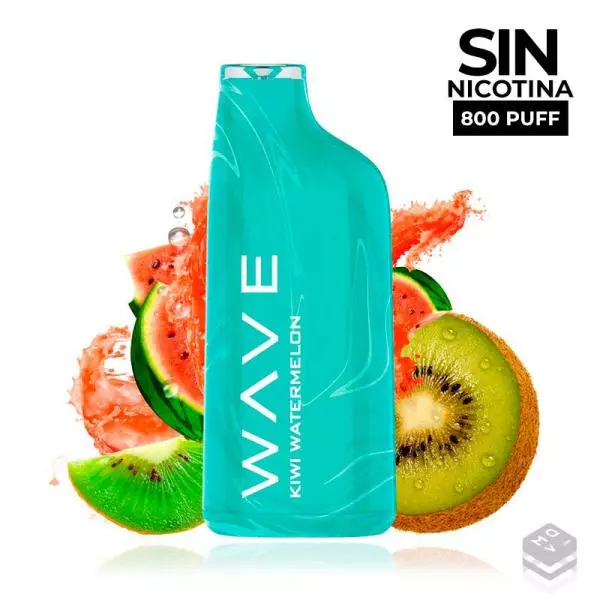 DISPOSABLE POD BUD VAPE WAVE 800 KIWI WATERMELON