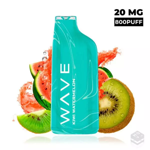 DISPOSABLE POD BUD VAPE WAVE 800 KIWI WATERMELON