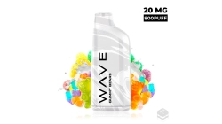 DISPOSABLE POD BUD VAPE WAVE 800 GUMMY BEARS