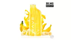 DISPOSABLE POD BUD VAPE WAVE 800 BANANA CANDY 20MG