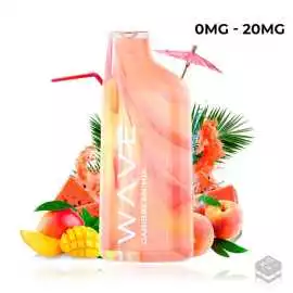 DISPOSABLE POD BUD VAPE WAVE 800 CARIBBEAN MIX