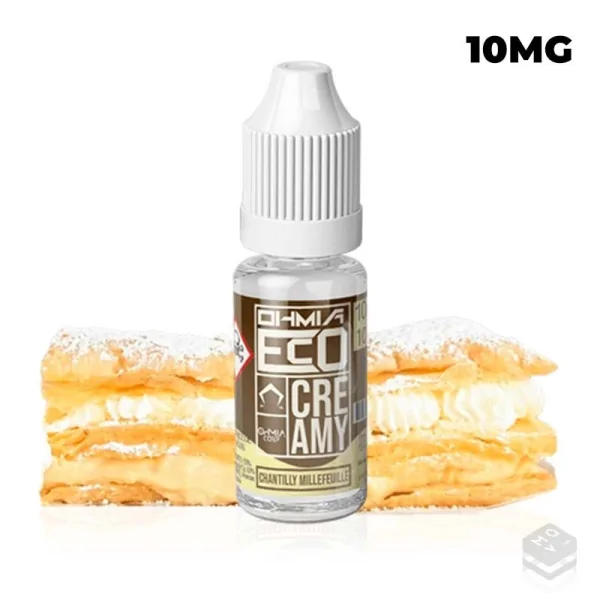 SALES DE NICOTINA VANILLA WAFFLE OHMIA ECO CREAMY 10ML