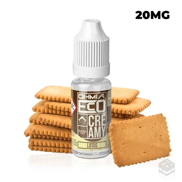 NICOTINE SALTS LOTUS OHMIA ECO CREAMY 10ML