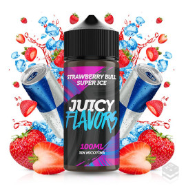 STRAWBERRY BULL SUPER ICE 100ML BY JUICY FLAVORS