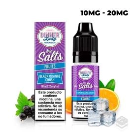 NICOTINE SALTS DINNER LADY BLACK ORANGE CRUSH 10ML VAPE