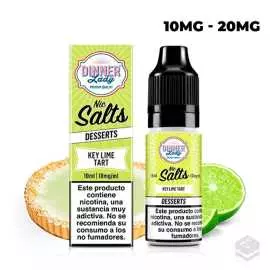 NICOTINE SALTS DINNER LADY KEY LIME TART 10ML VAPE