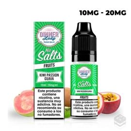 NICOTINE SALTS DINNER LADY KIWI PASSION GUAVA 10ML VAPE