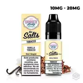 NICOTINE SALTS DINNER LADY VANILLA TOBACCO 10ML VAPE