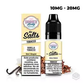 SALES DE NICOTINA VANILLA TOBACCO DINNER LADY 10ML