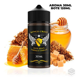 AROMA DON JUAN TABACO DULCE KINGS CREST 30ML LONGFILL