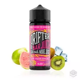 E-LIQUID DRIFTER BAR KIWI PASSION GUAVA ICE  JUICE SAUZ 100ML