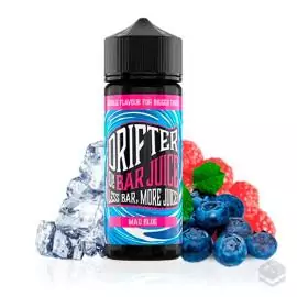 E-LIQUID DRIFTER BAR MAD BLUE  JUICE SAUZ 100ML