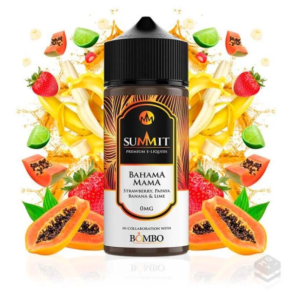 ELIQUID BAHAMA MAMA SUMMIT & BOMBO 100ML