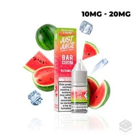 NIC SALTS WATERMELON ICE JUST JUICE BAR 10ML