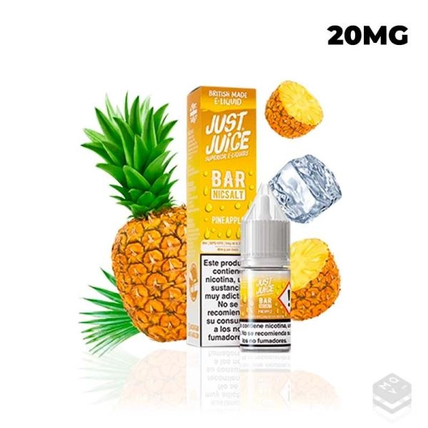 SALES DE NICOTINA PINEAPPLE ICE JUST JUICE BAR 10ML