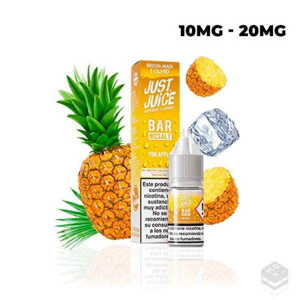 SALES DE NICOTINA PINEAPPLE ICE JUST JUICE BAR 10ML