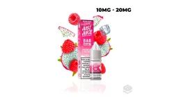 NIC SALTS DRAGON FRUIT RASPBERRY JUST JUICE BAR 10ML