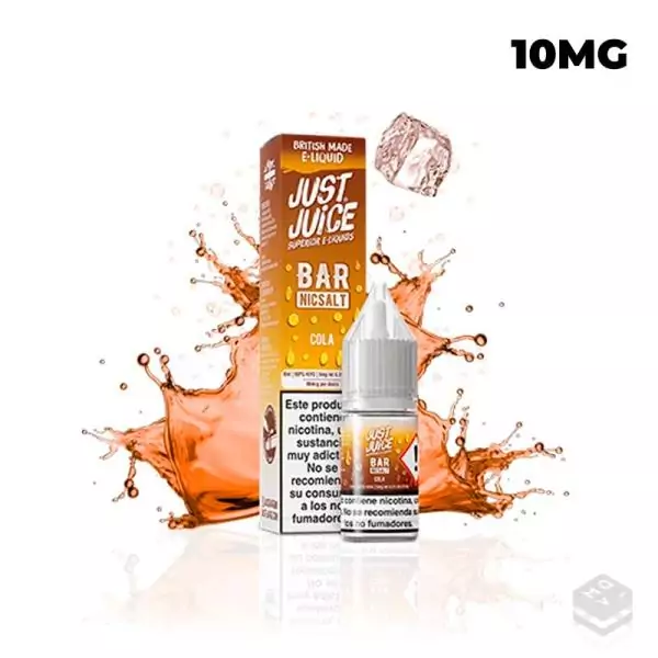 SALES DE NICOTINA COLA ICE JUST JUICE BAR 10ML