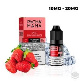 NICOTINE SALTS SWEET STRAWBERRY ICE PACHAMAMA BAR 10ML