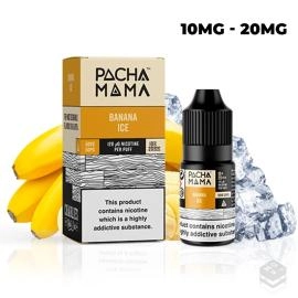 NICOTINE SALTS BANANA ICE PACHAMAMA BAR 10ML