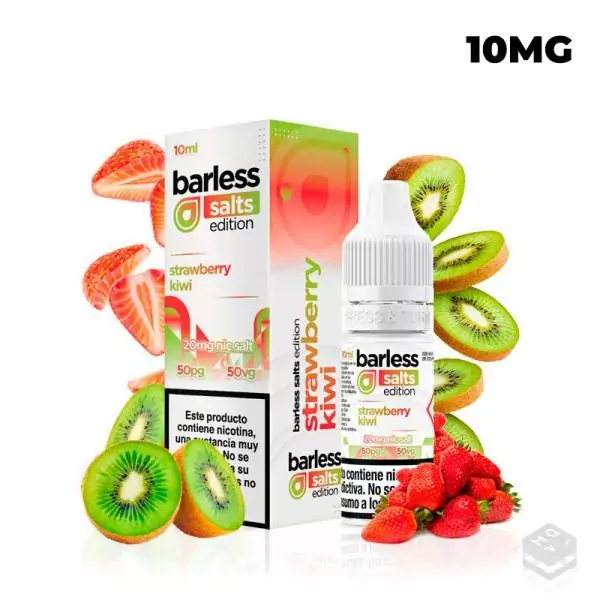 STRAWBERRY KIWI 10ML BARLESS SALTS EDITION VAPE