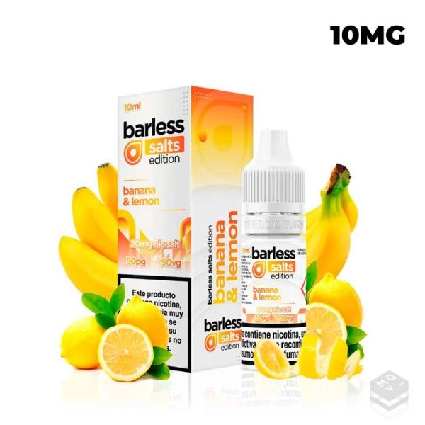 BANANA LEMON 10ML BARLESS SALTS EDITION VAPE