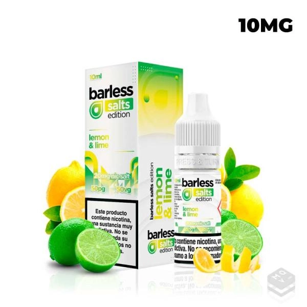 LEMON & LIME 10ML BARLESS SALTS EDITION VAPE