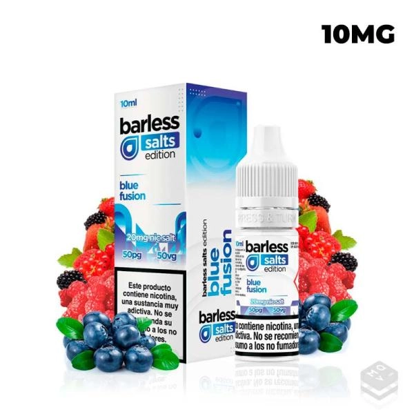 BLUE FUSION 10ML BARLESS SALTS EDITION VAPE