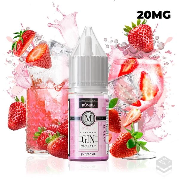 MAGNUM VAPE GIN STRAWBERRY 10ML NIC SALT