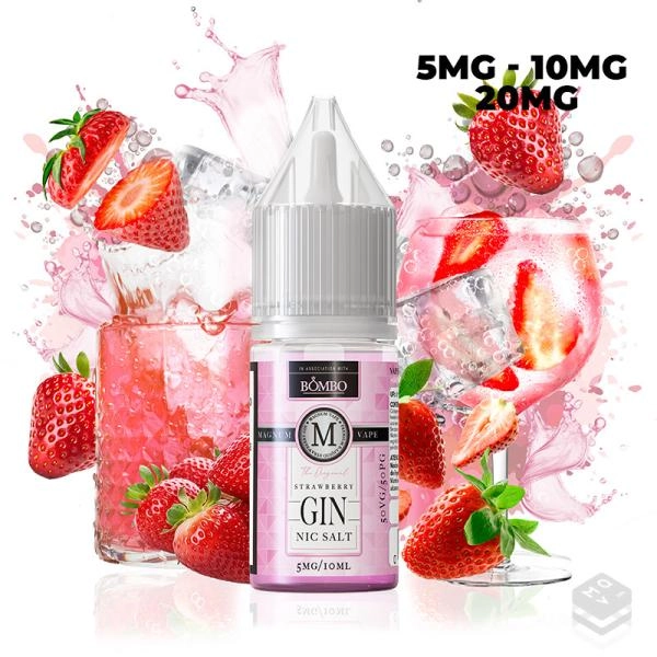 MAGNUM VAPE GIN STRAWBERRY 10ML NIC SALT