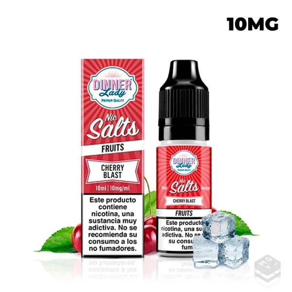 SALES DE NICOTINA CHERRY BLAST DINNER LADY 10ML